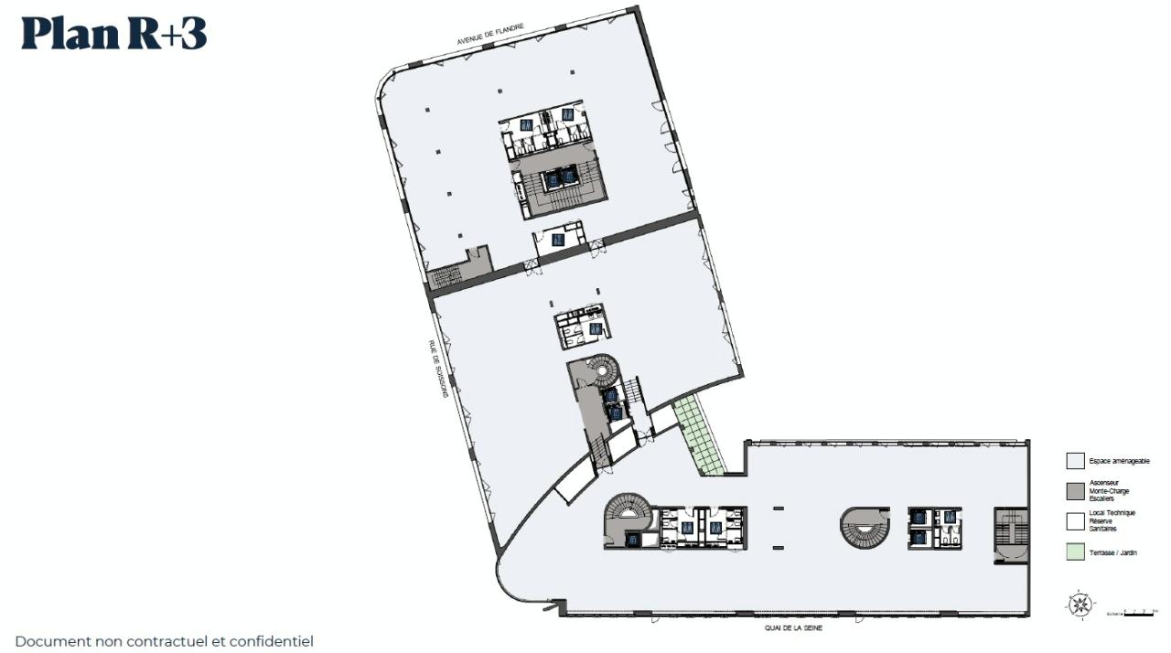 Bureau Paris 15340m² Location bureau Paris OLBUR2100405 17